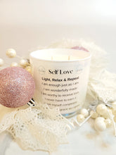 Load image into Gallery viewer, Self-Love Affirmation Candle
