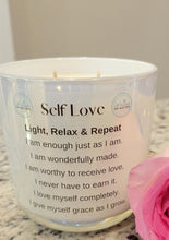 Load image into Gallery viewer, Self-Love Affirmation Candle
